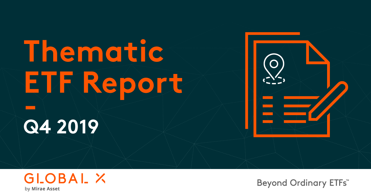 Thematic ETF Report Q4 2019 – Global X ETFs