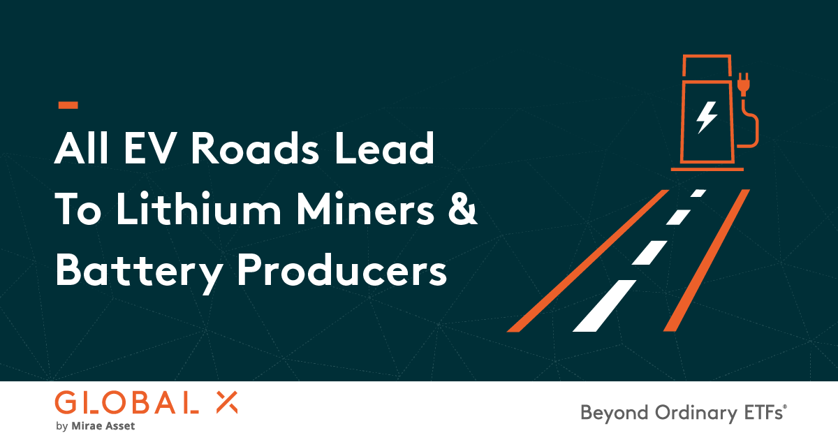 All EV Roads Lead To Lithium Miners & Battery Producers – Global X ETFs