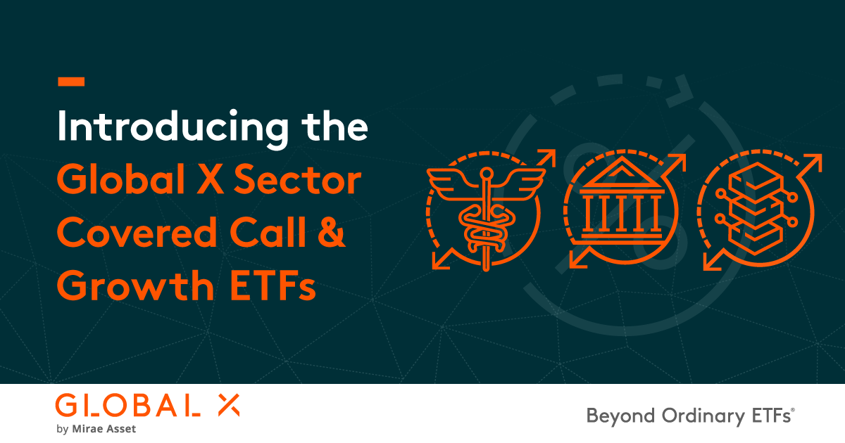 Introducing the Global X Sector Covered Call & Growth ETFs (TYLG, FYLG